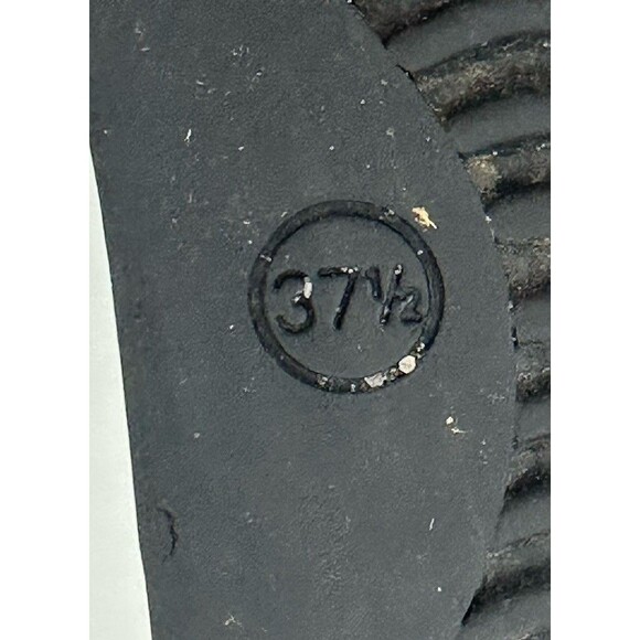 Softwaves Cadie Platform Sneakers Womens EU 37.5 US 7 Loafer Black Suede Slip On - Picture 12 of 12